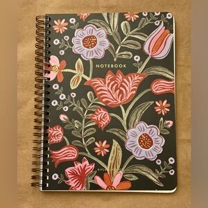 Rifle Paper CO “Liesel Floral” Spiral Notebook NWT